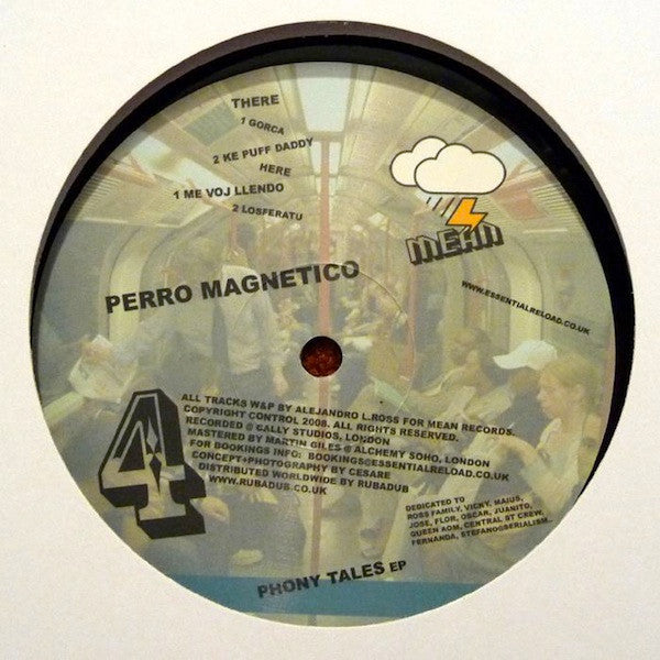 Perro Magnetico : Phony Tales EP (12", EP)