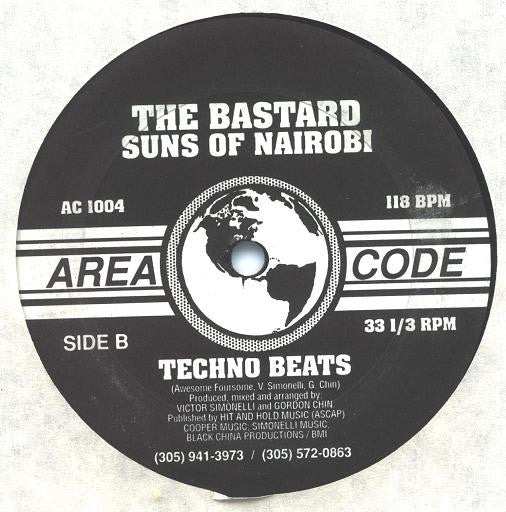 The Bastard Suns Of Nairobi : Techno Makoosa (12")