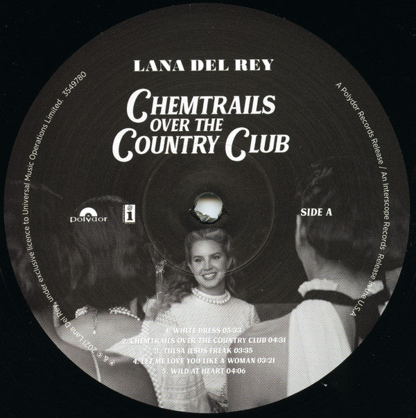 Lana Del Rey : Chemtrails Over The Country Club (LP, Album, Gat)