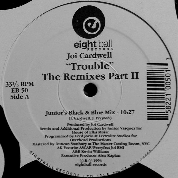 Joi Cardwell : Trouble (The Remixes Part 2) (12")