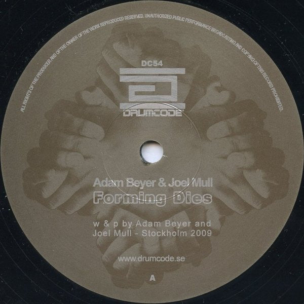 Adam Beyer & Joel Mull : Forming Dies (12")