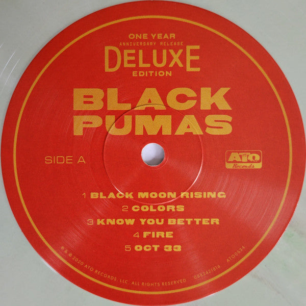 Black Pumas : Black Pumas (LP, Album, Bro + LP, Album, Blu + 7" + Dlx, Ltd)