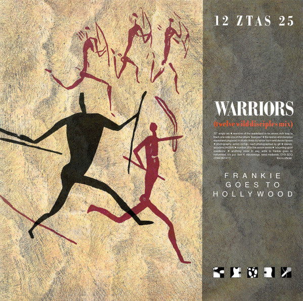 Frankie Goes To Hollywood : Warriors (Twelve Wild Disciples Mix) (12", Single)