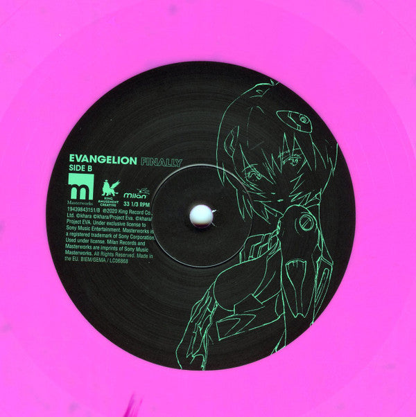 Yoko Takahashi, Megumi Hayashibara : Evangelion Finally (2xLP, Comp, Pin)