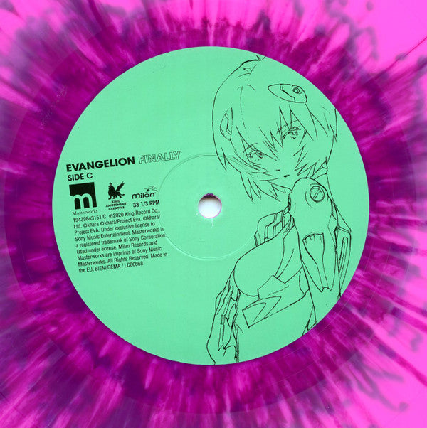 Yoko Takahashi, Megumi Hayashibara : Evangelion Finally (2xLP, Comp, Pin)