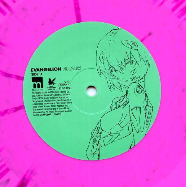 Yoko Takahashi, Megumi Hayashibara : Evangelion Finally (2xLP, Comp, Pin)