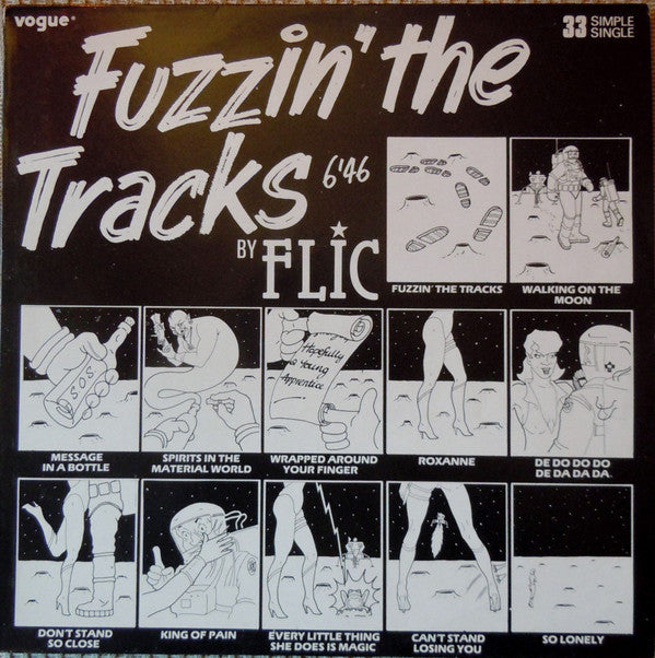 Flic : Fuzzin' The Tracks (12", Single)