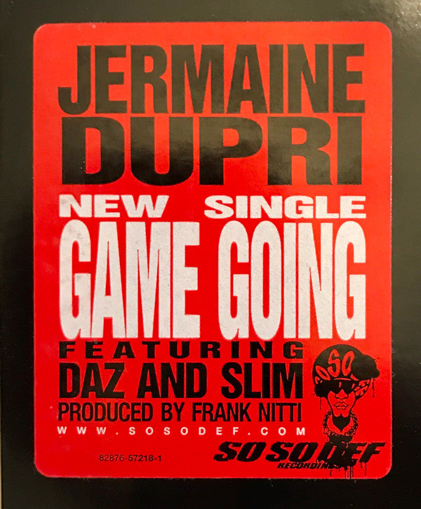 Jermaine Dupri : Game Going (12", Single, Promo)