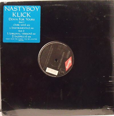 Nastyboy Klick : Down For Yours (12")