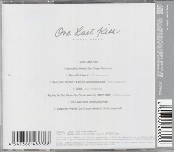 Utada Hikaru : One Last Kiss (CD, EP)