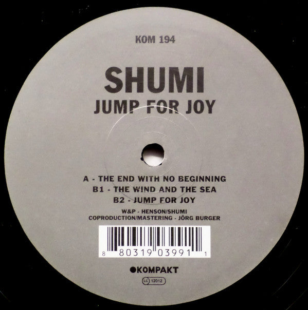 Shumi : Jump For Joy (12")