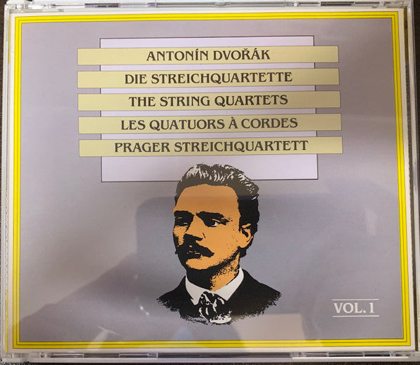 Antonín Dvořák, Prague String Quartet : Antonín Dvořák - Die Streichquartette (9xCD + Box, Sli)