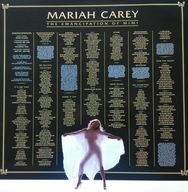 Mariah Carey : The Emancipation Of Mimi (2xLP, Album)