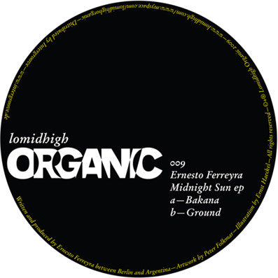 Ernesto Ferreyra : Midnight Sun EP (12", EP)