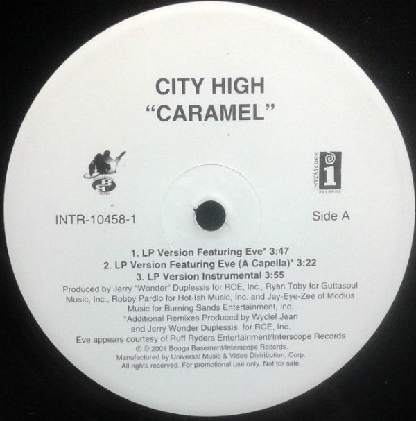 City High : Caramel (12", Single, Promo)