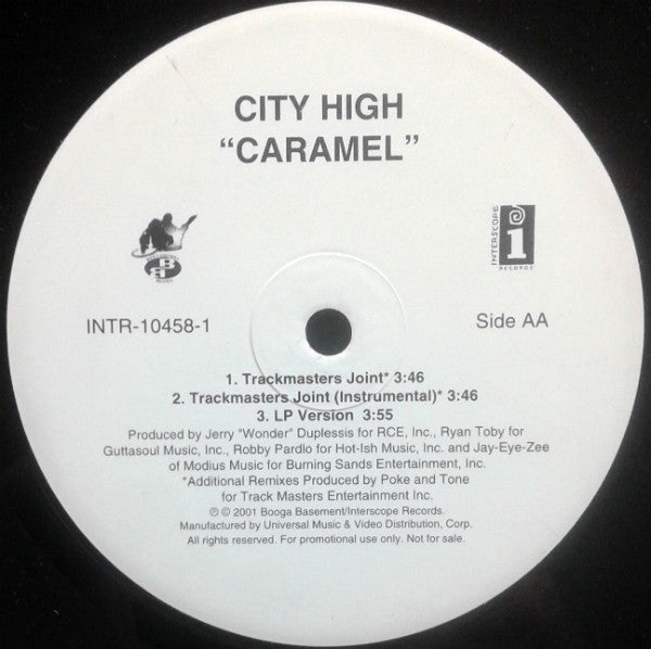 City High : Caramel (12", Single, Promo)