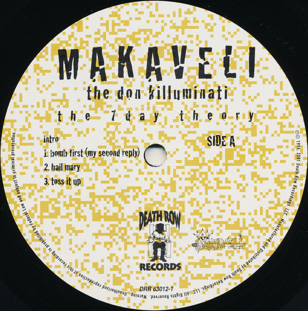 Makaveli : The Don Killuminati (The 7 Day Theory) (2xLP, Album, RE, RM)