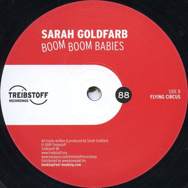 Sarah Goldfarb : Boom Boom Babies (12")