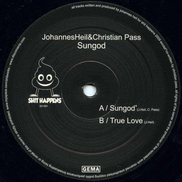 Johannes Heil & Christian Pass : Sungod (12")