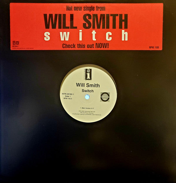 Will Smith : Switch (12", Promo)