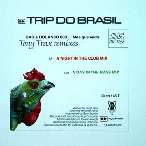 Bab & Rolando 808 : Trip Do Brasil 5 (12")