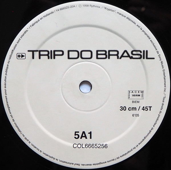 Bab & Rolando 808 : Trip Do Brasil 5 (12")