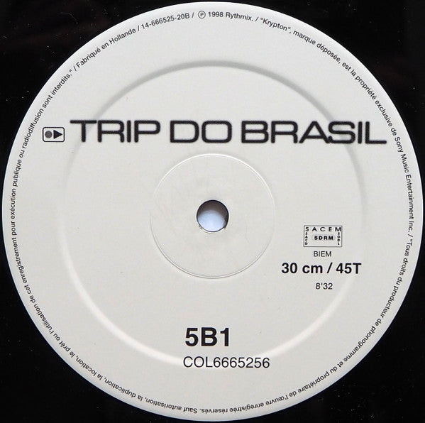 Bab & Rolando 808 : Trip Do Brasil 5 (12")