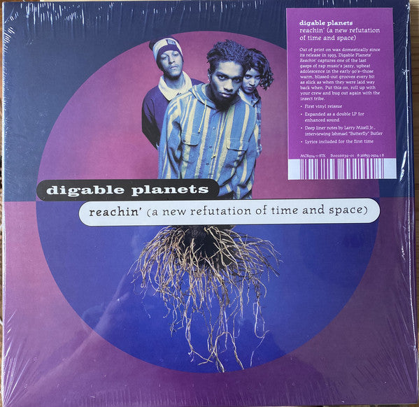 Digable Planets : Reachin' (A New Refutation Of Time And Space) (2xLP, Album, RE, RP)