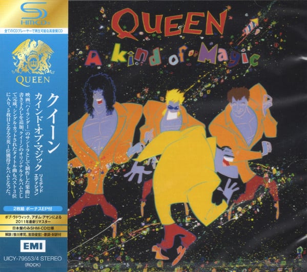 Queen : A Kind Of Magic (CD, Album, RE + CD, EP, RE + Ltd, RM, SHM)