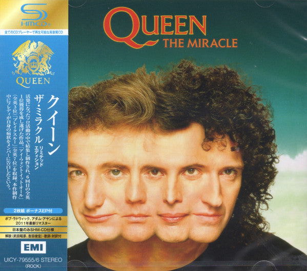 Queen : The Miracle (CD, Album, RE + CD, EP, RE + Ltd, RM, SHM)