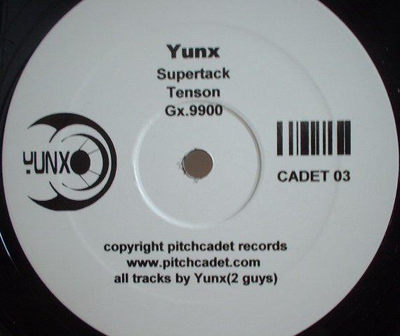 Yunx / Datathief : Supertack / Kingpin (12", RE)