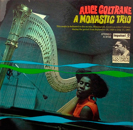 Alice Coltrane : A Monastic Trio (LP, Album)