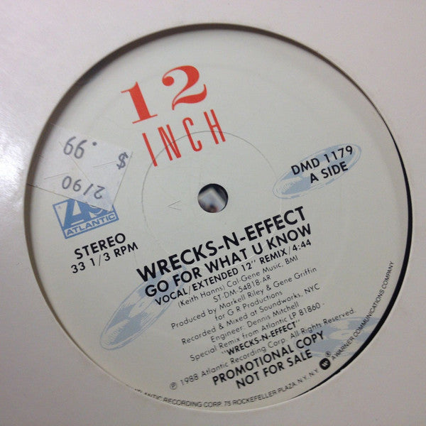 Wrecks-N-Effect : Go For What U Know (12", Promo, AR )