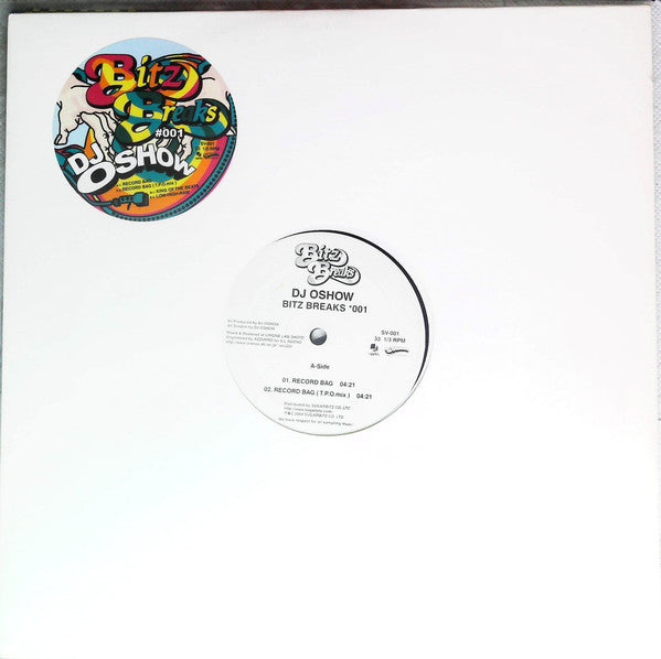 DJ Oshow : Bitz Breaks *001 (12", EP)