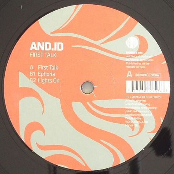 And.Id : First Talk (12")