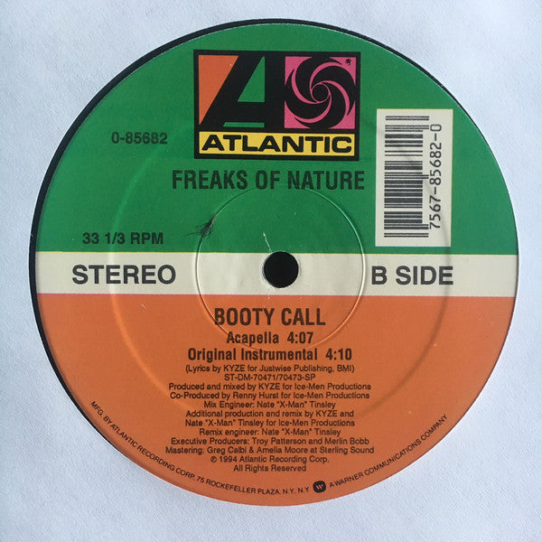 Freaks Of Nature (3) : Booty Call (12")