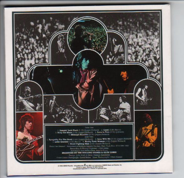 The Rolling Stones : Get Yer Ya-Ya's Out! - The Rolling Stones In Concert (CD, Album, RE, RM)