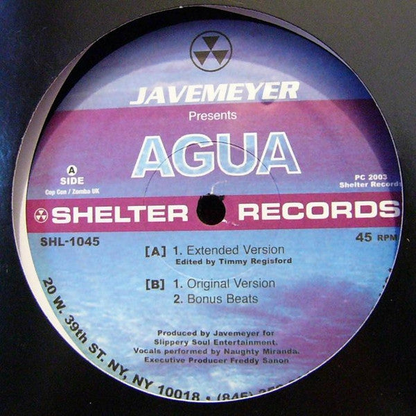 Javemeyer : Agua (12")