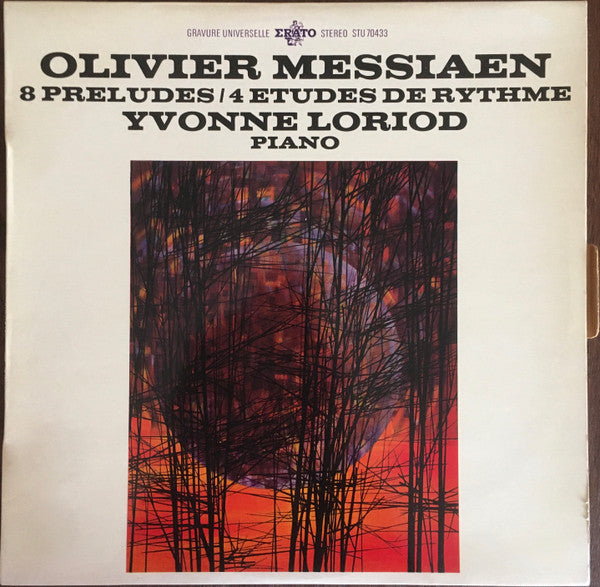 Olivier Messiaen - Yvonne Loriod : 8 Préludes / 4 Études De Rythme (LP)