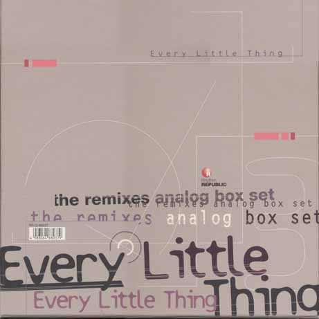 Every Little Thing : The Remixes Analog Box Set (7xLP, Comp)