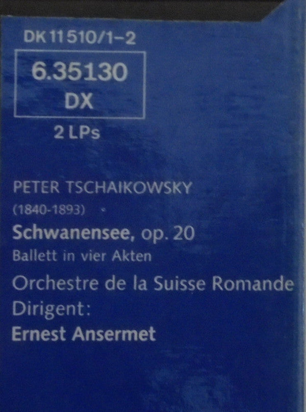 Tschaikowsky* : Orchestre de la Suisse Romande*, Ernest Ansermet : Schwanensee-Ballett (2xLP, RM + Box)