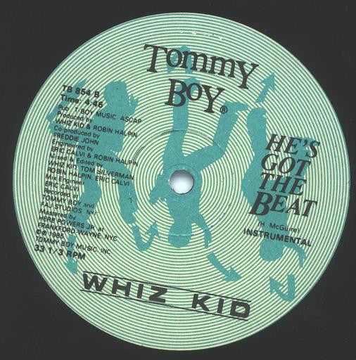 Whiz Kid : He's Got The Beat (12", Sou)