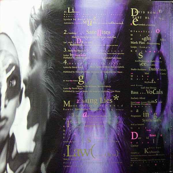 David Bowie : Earthling (LP, Album, Ltd, Gat)