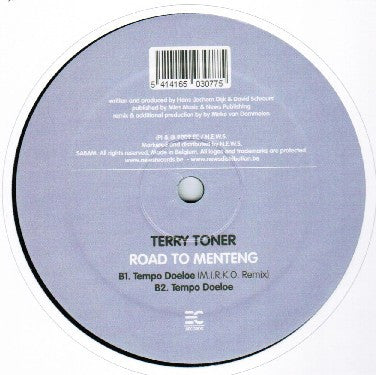 Terry Toner : Road To Menteng (12")