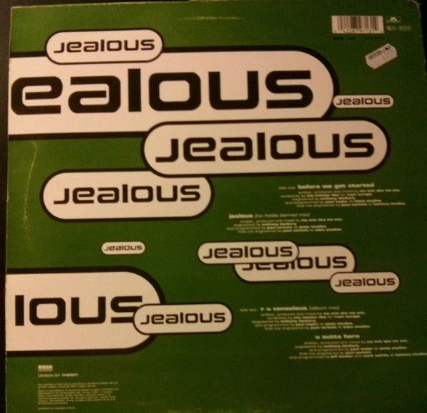 MC Eric : Jealous / R U Conscious (12")