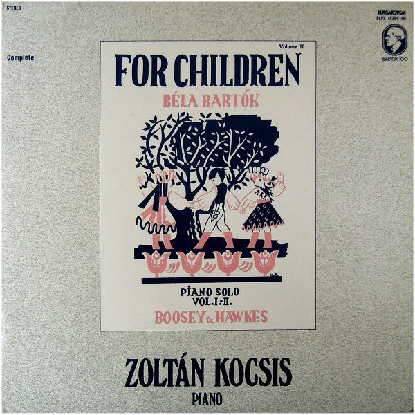 Béla Bartók / Zoltán Kocsis : For Children (2xLP, Gat)