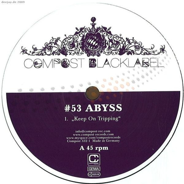 Abyss (7) : Keep On Tripping (12")