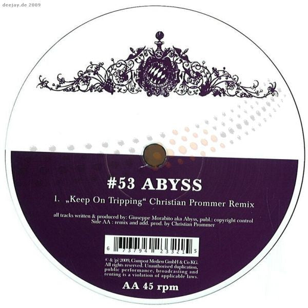 Abyss (7) : Keep On Tripping (12")