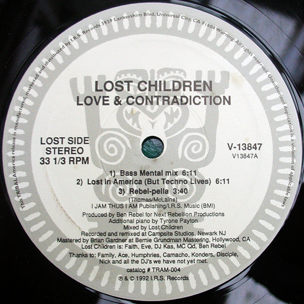 Lost Children : Love & Contradiction (12")