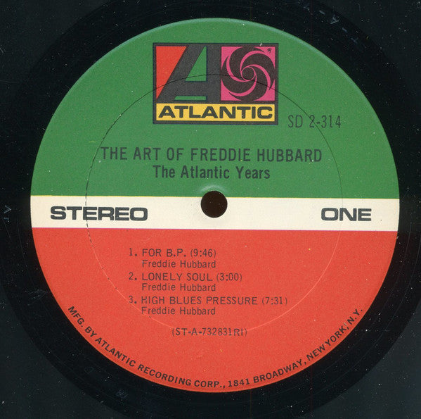 Freddie Hubbard : The Art Of Freddie Hubbard - The Atlantic Years (2xLP, Comp, RI,)